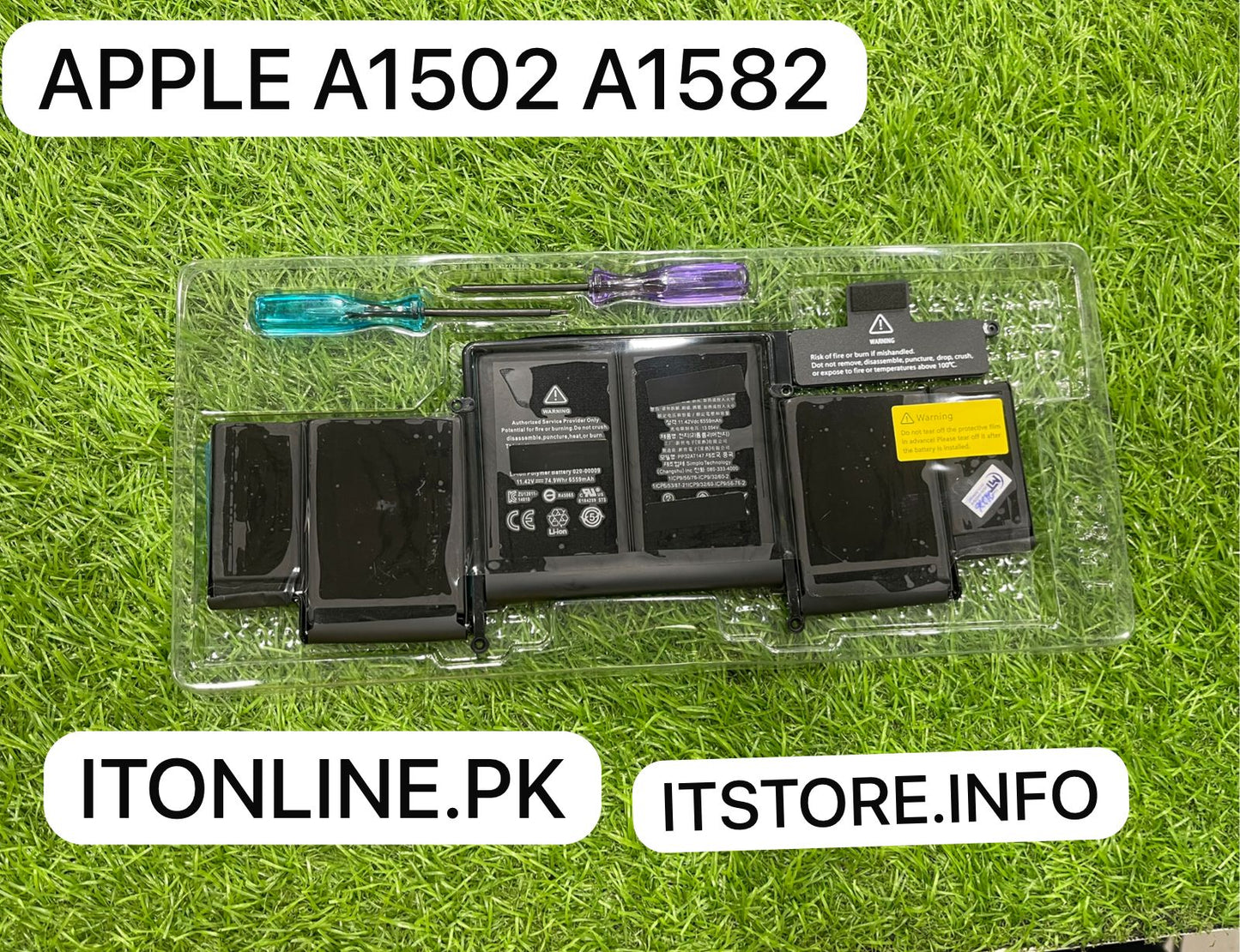 Original Apple A1582 Battery for MacBook Pro 13" Retina A1502 | I.T. STORE
