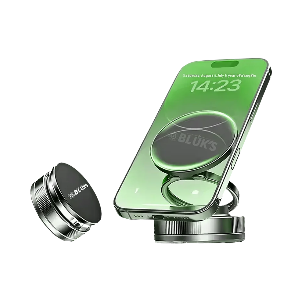 BLUK’S BX-326 Vacuum Magnetic Phone Holder - Smart Electric Suction | IT Store