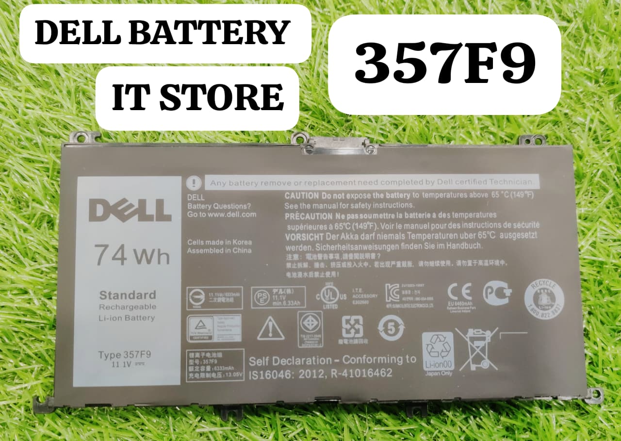 🔋 Dell 357F9 Battery for Inspiron 15 7559 7557 7567 - 74Wh Original | IT Store