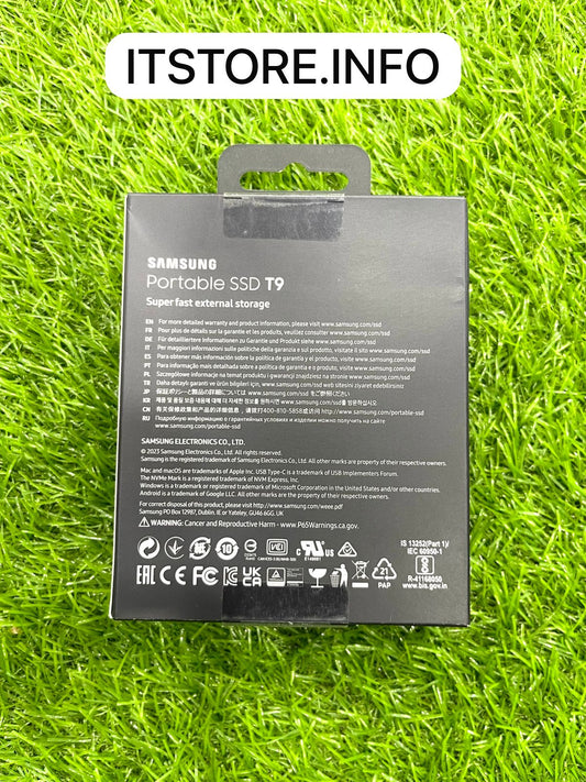 🚀 Samsung T9 1TB Portable SSD - 2,000MB/s Ultra Fast USB 3.2 Gen 2x2 | IT Store