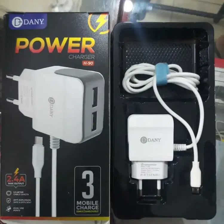 Original Dany H90 Android Power Charger (2.4 AMP)