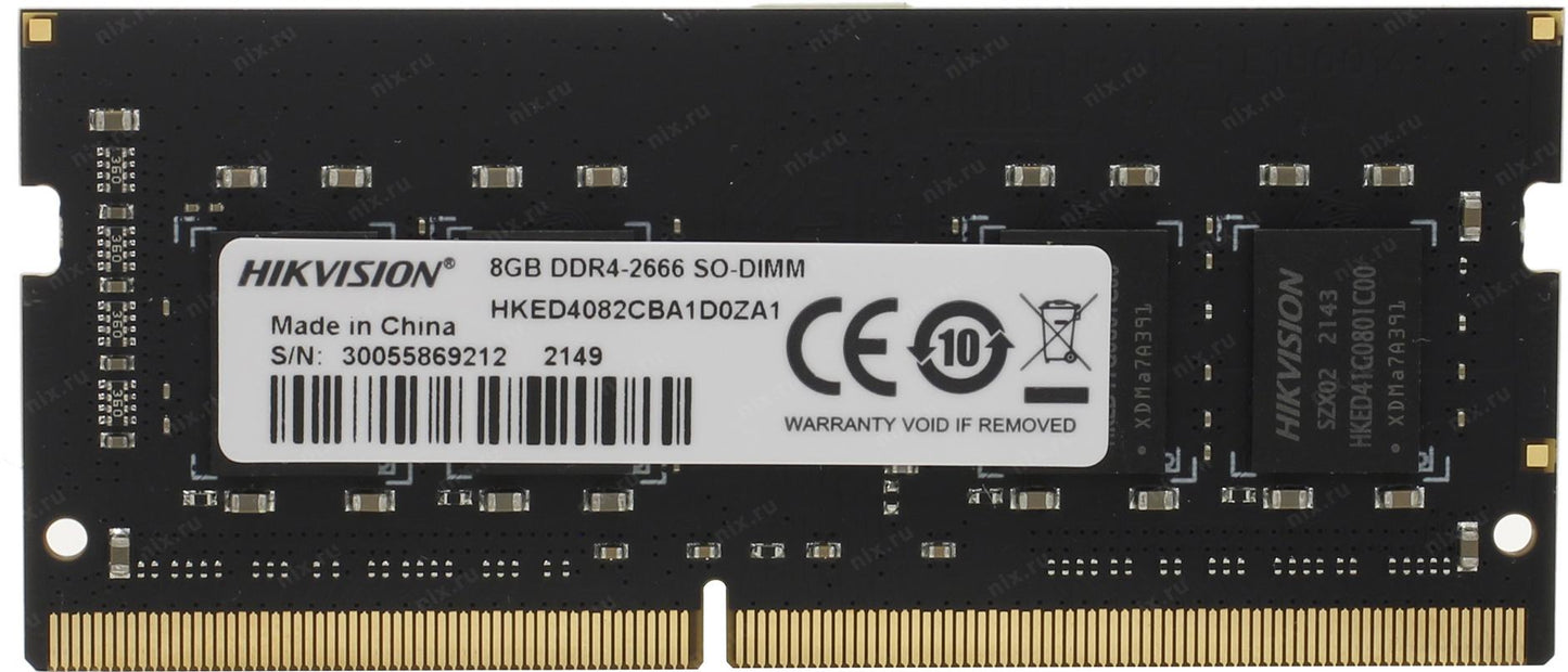 8GB DDR4 Laptop RAM - 2400MHz / 2666MHz / 3200MHz High Speed | IT Store USED