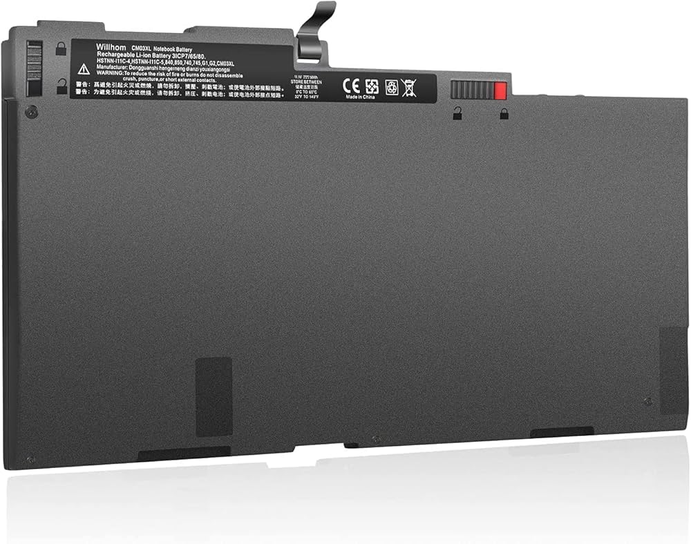 Laptop Battery for HP EliteBook 840 845 850 855 740 745 750 755 G1 G2 Series Notebook fits CM03 CM03XL CO06 CO06XL Battery Spare 716724-421 717376-001 CM03050XL