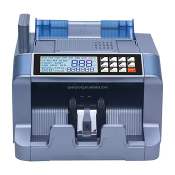 728D2 Currency Value Counter with UV MG IR Sensors and Extra Display