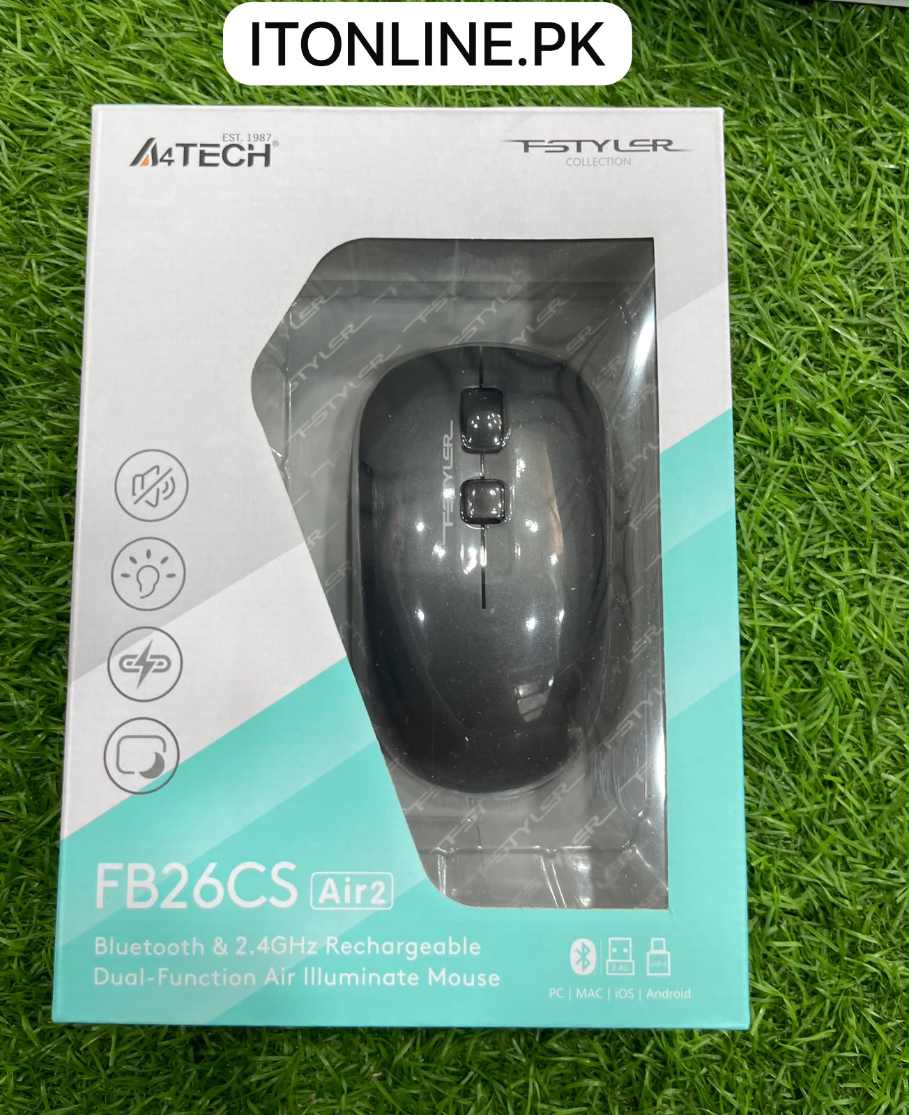 Best Multi-Device Wireless Mouse for PC Mac and Android A4Tech Pakistan