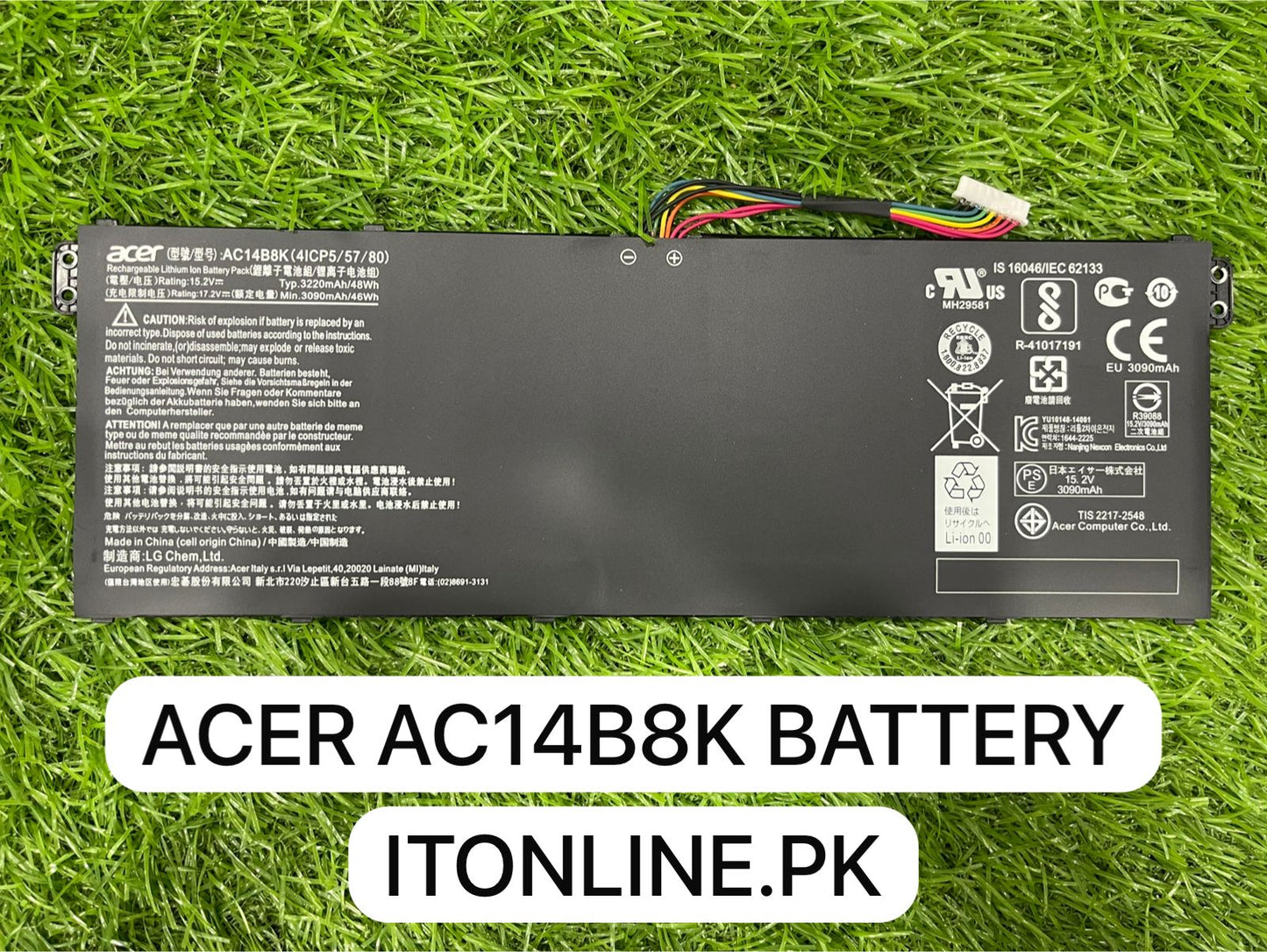 🔋 Acer AC14B8K Battery Price in Pakistan | Original Quality - itonline.pk Faisalabad 🚀