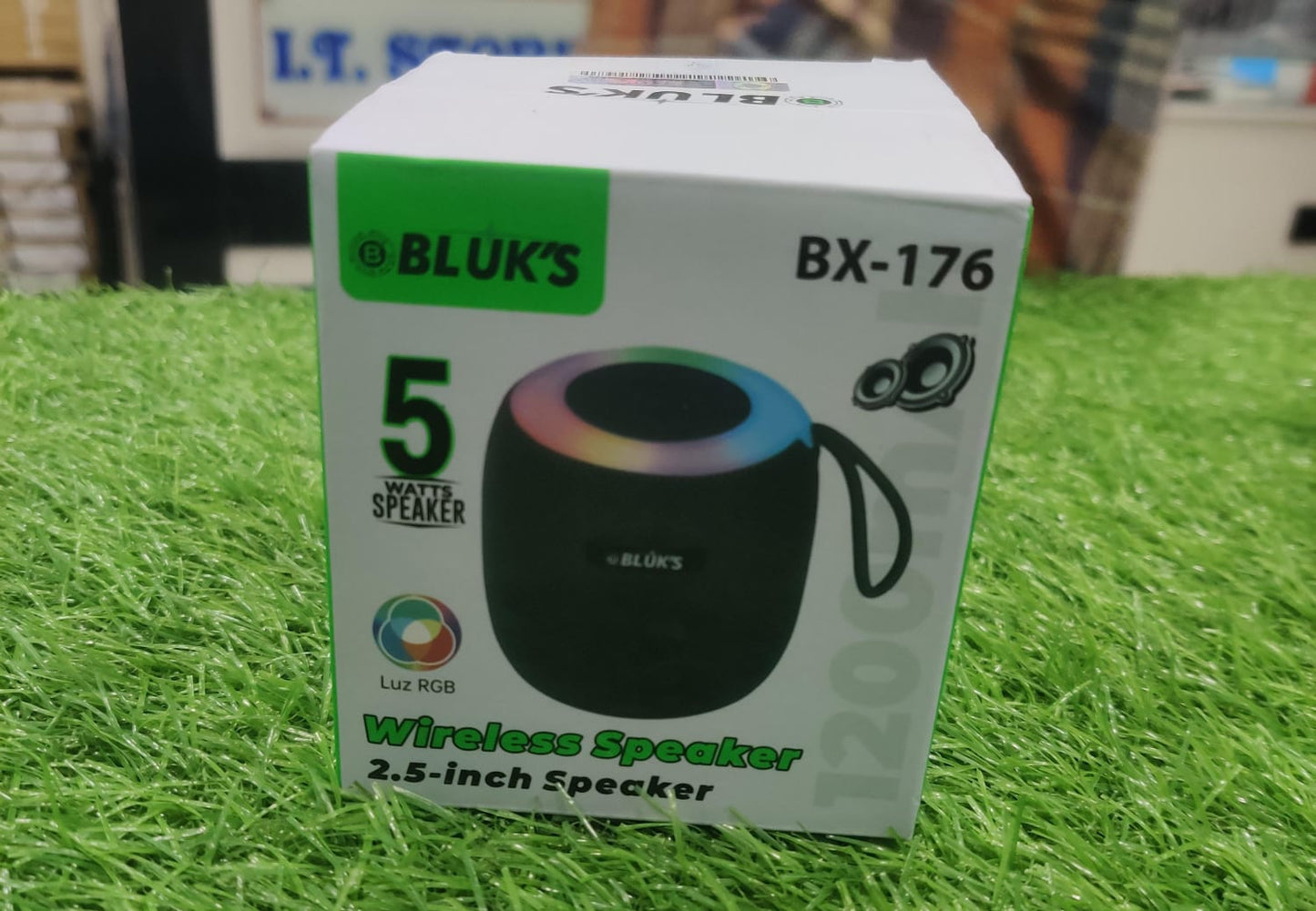 BLUK’S BX-176 Wireless RGB Speaker - 5 Watts & 2.5-inch Driver | IT Store