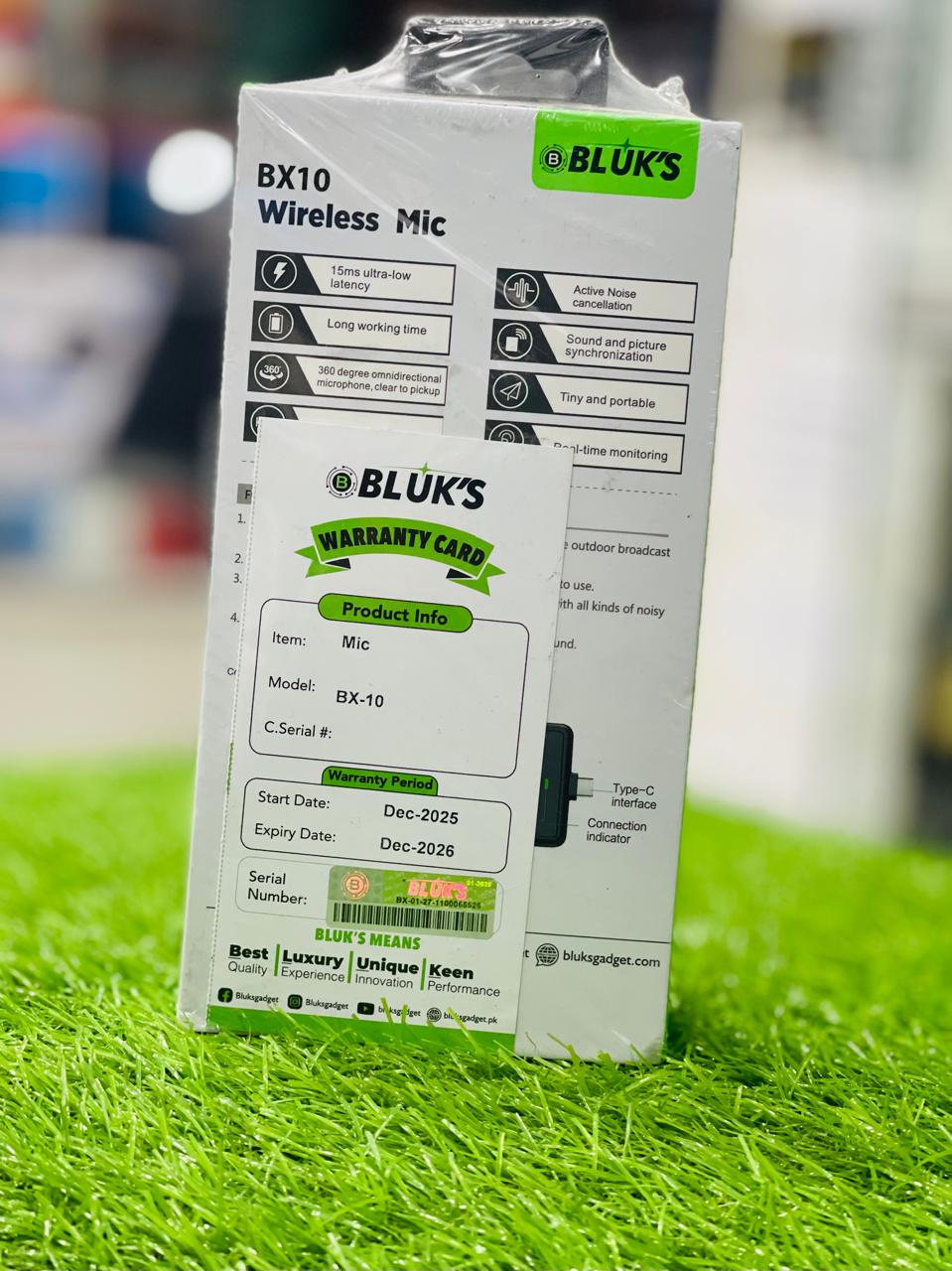 BLUKS BX10 WIRELESS MIC