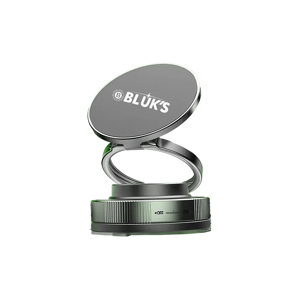 BLUK’S BX-326 Vacuum Magnetic Phone Holder - Smart Electric Suction | IT Store