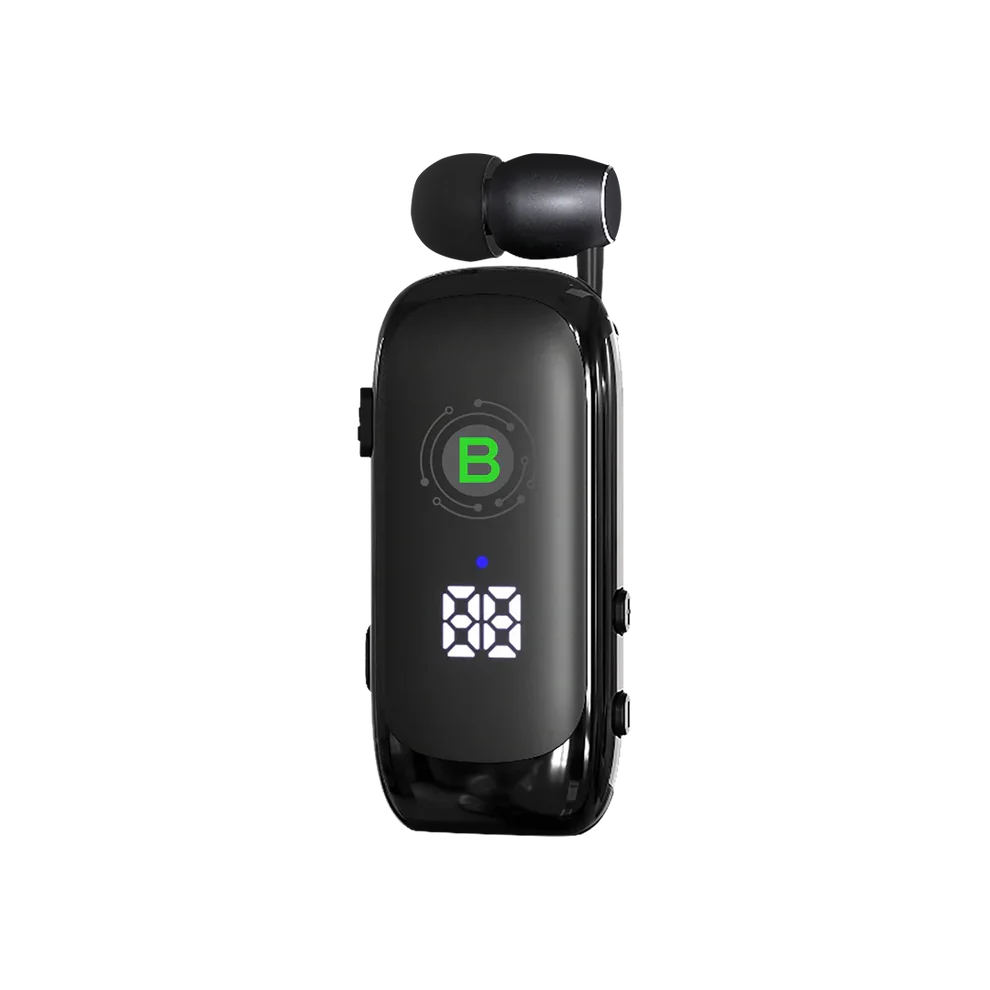 BLUK’S BX-601 Clipster-Air Bluetooth Headset - 20 Hours Talk Time | IT Store Pakistan