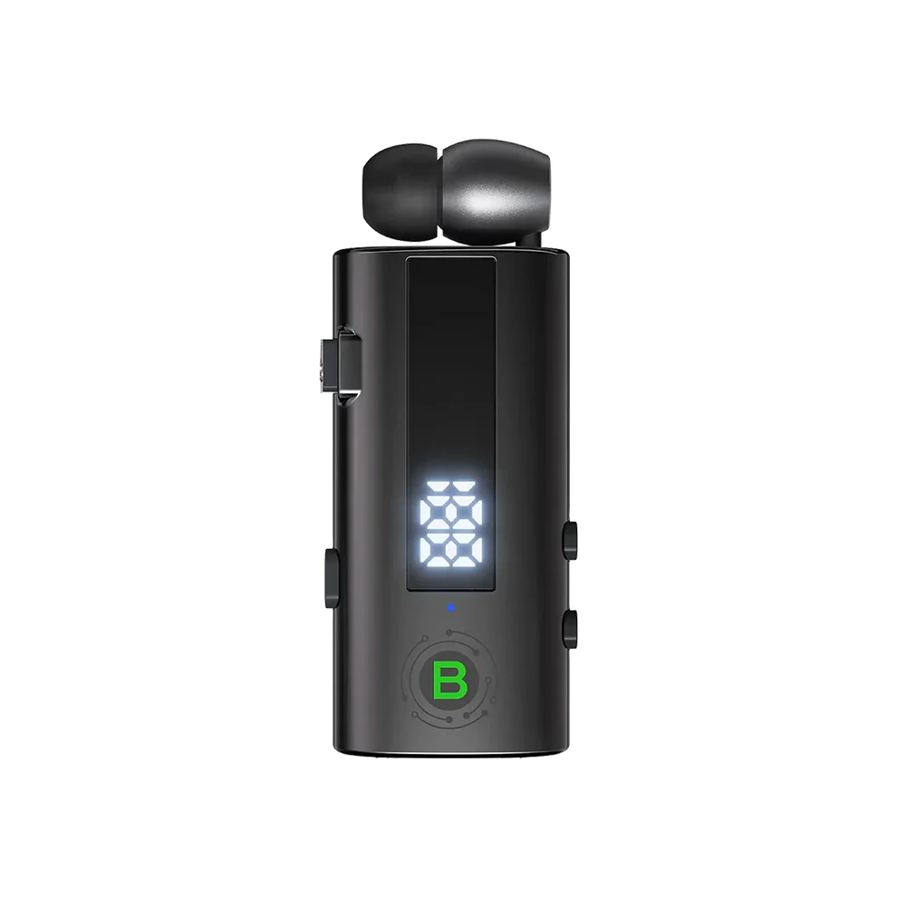 BLUK’S BX-602 Clipster-Pro Wireless Headset - 50 Hours Music & Fast Charge | IT Store