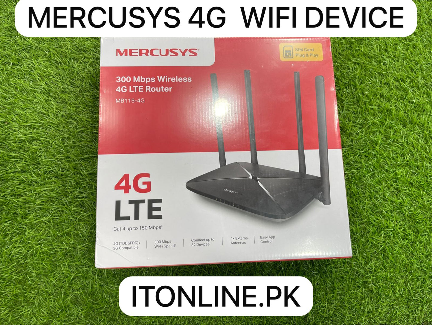 Best 4G LTE WiFi Router for Home and Office Mercusys Pakistan