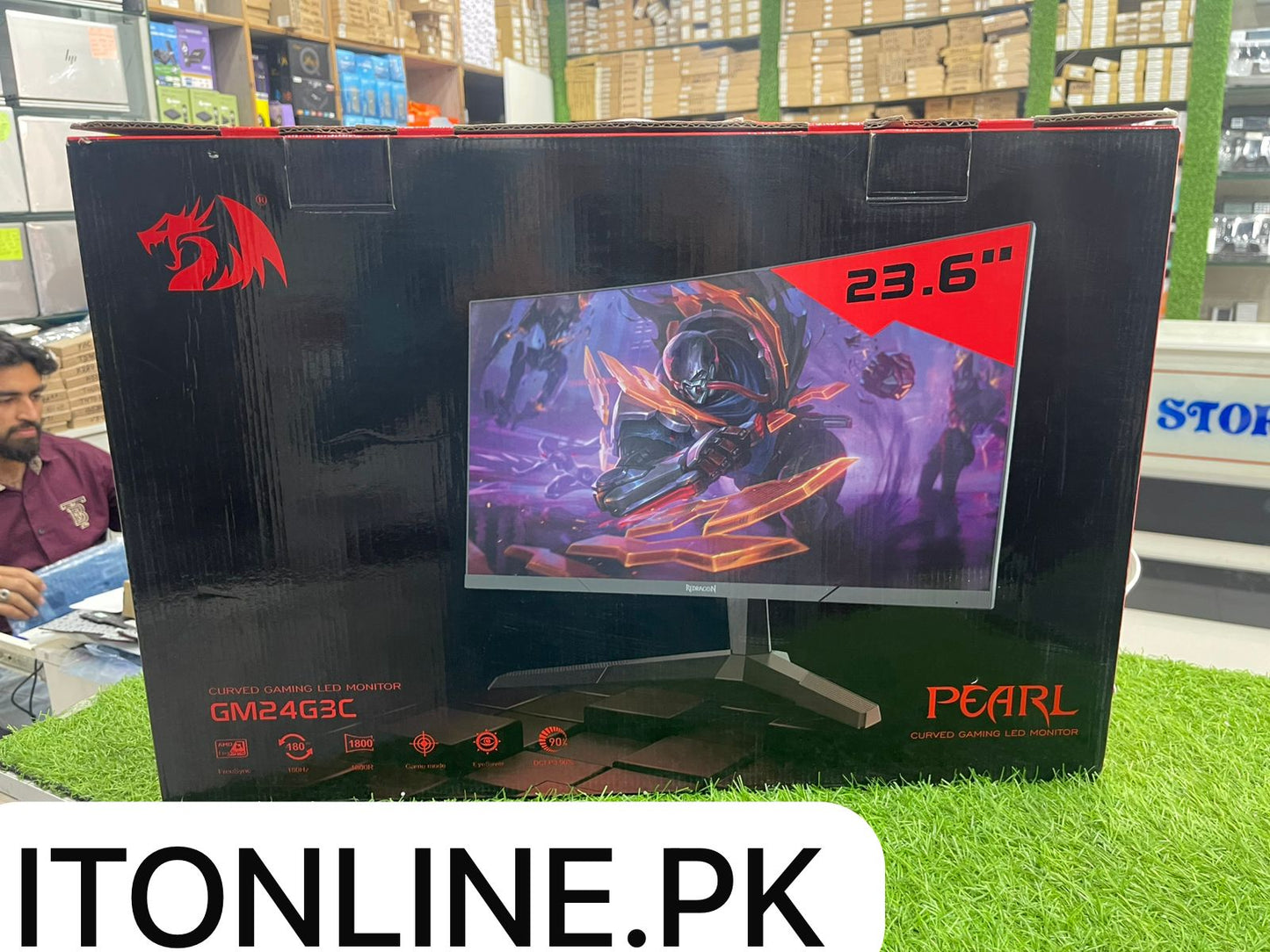 Best Budget Curved Gaming Monitor 180Hz Redragon Pakistan
