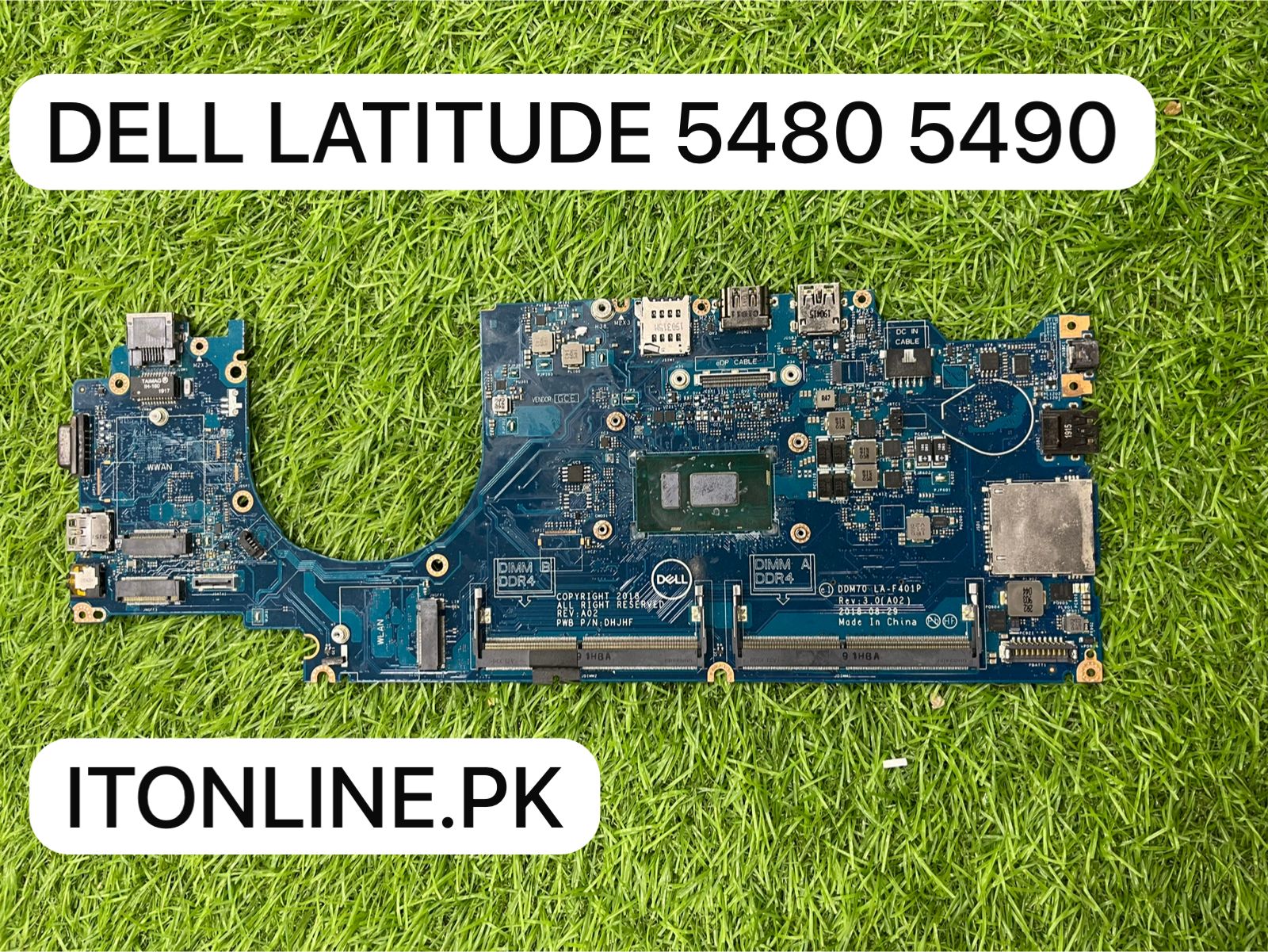 Best Quality Tested Motherboard for Dell 5490 Laptop Repair Pakistan
