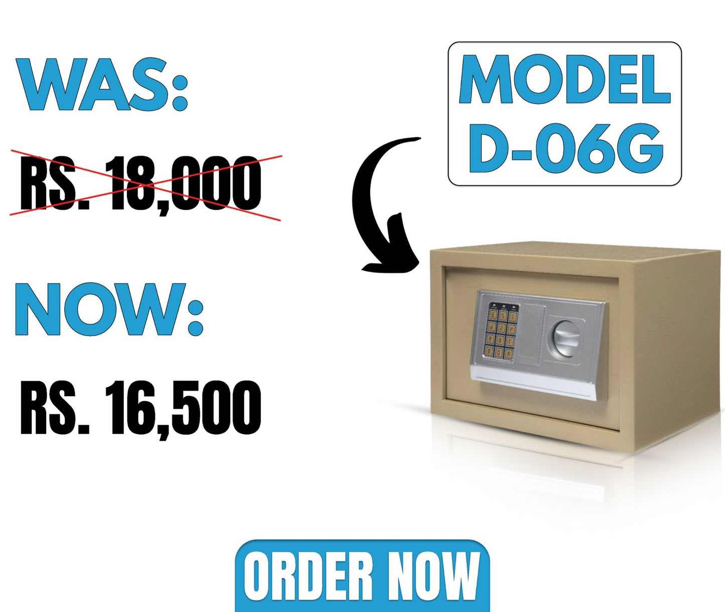 D-06 & D-06G Digital Electronic Safe Locker | I.T. STORE