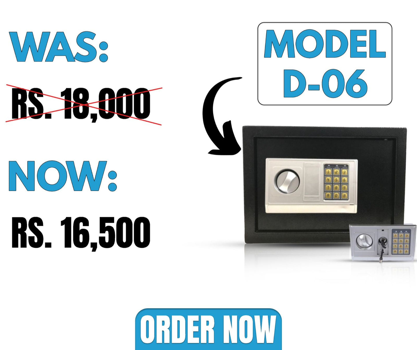 D-06 & D-06G Digital Electronic Safe Locker | I.T. STORE
