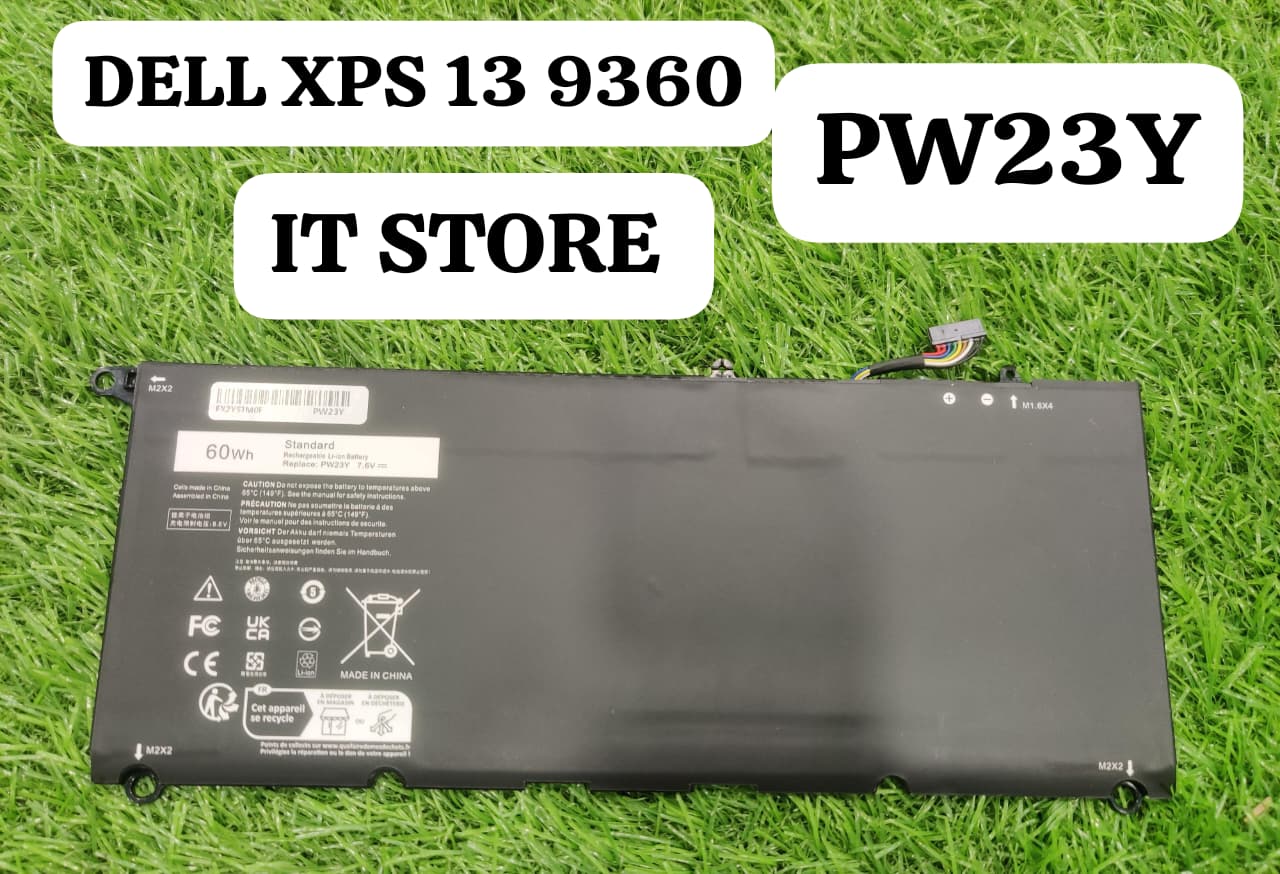 Original Dell XPS 13 9360 Battery PW23Y (60Wh) | I.T. STORE