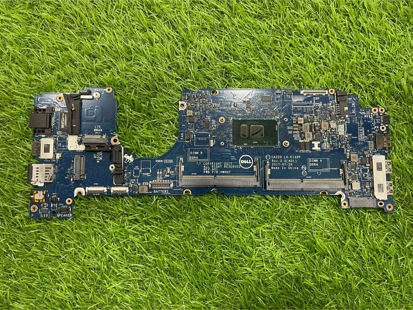 Dell Latitude 7480 7490 Motherboard Core i5 7th Gen LA-E132P Original | IT Store