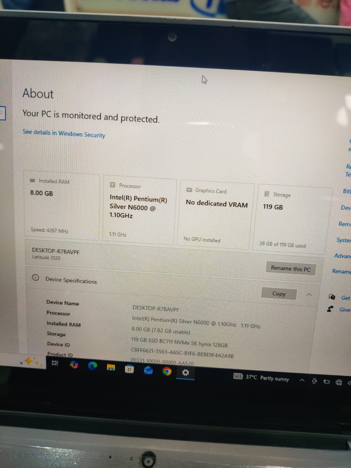 dell latitude 3120 11.6 inch touchscreen 360 degree laptop display view LOW PRICE