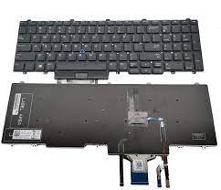 Laptop Notebook Keyboard With Backlit For Dell Latitude E5550 E5570 E5580 E5590 E5591