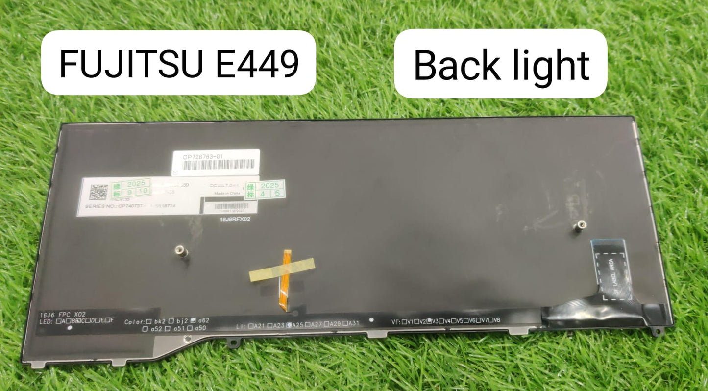 Fujitsu LifeBook E448 E449 U747 U748 U749 Backlit Keyboard US Layout | IT Store
