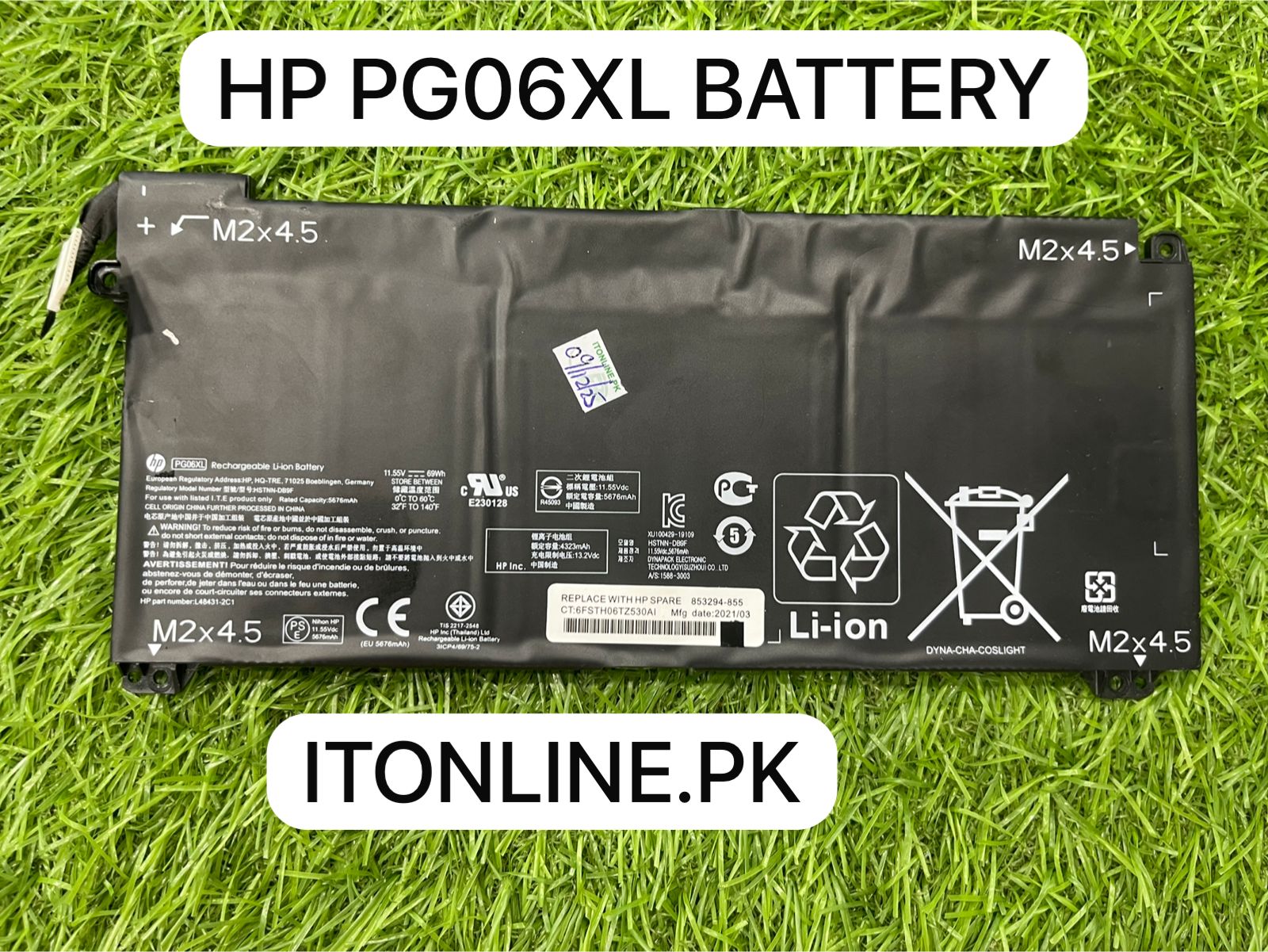HP Pavilion Gaming 15-DH Battery Replacement PG06XL Rex City I.T. STORE