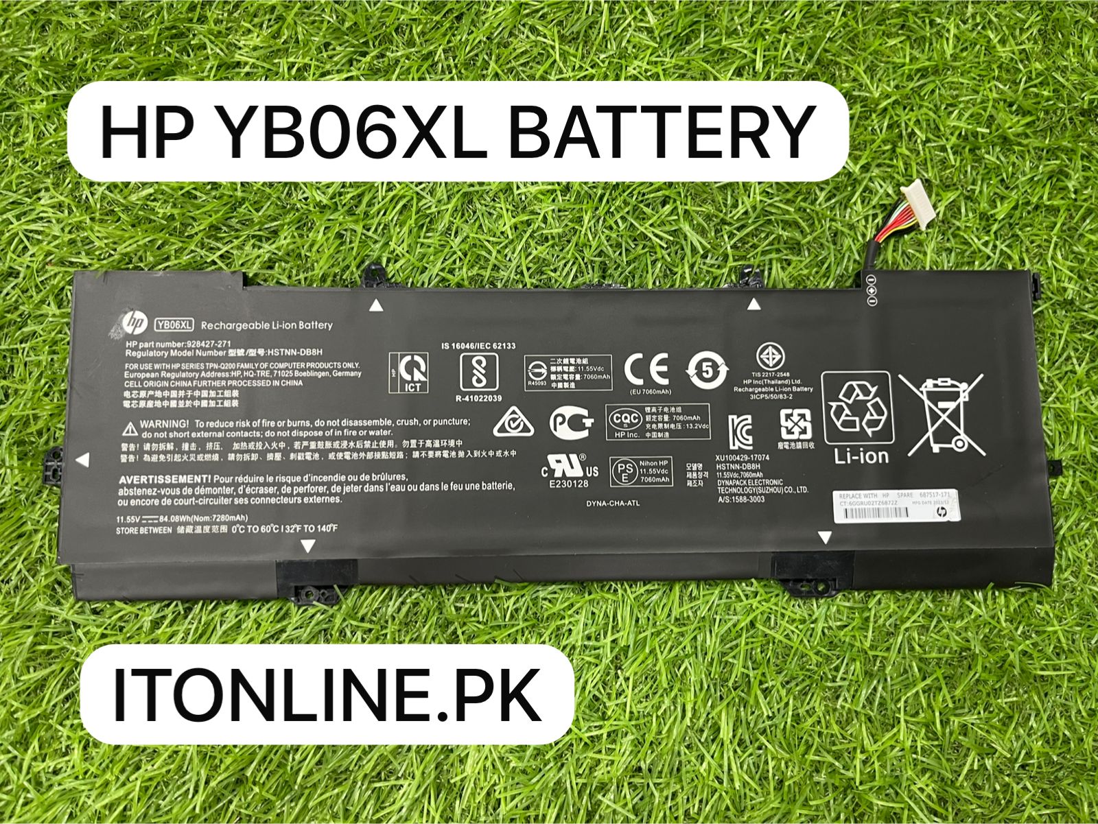 HP Spectre x360 15-ch Battery YB06XL Price in Pakistan I.T. STORE