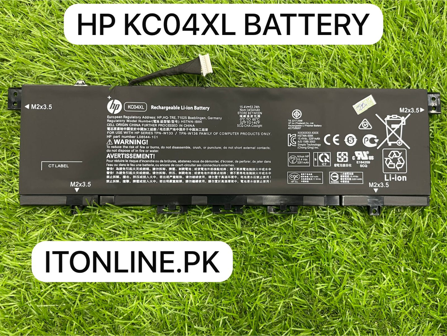 HP KC04XL Battery HSTNN-IB8K L08544-1C1 Rex City I.T. STORE