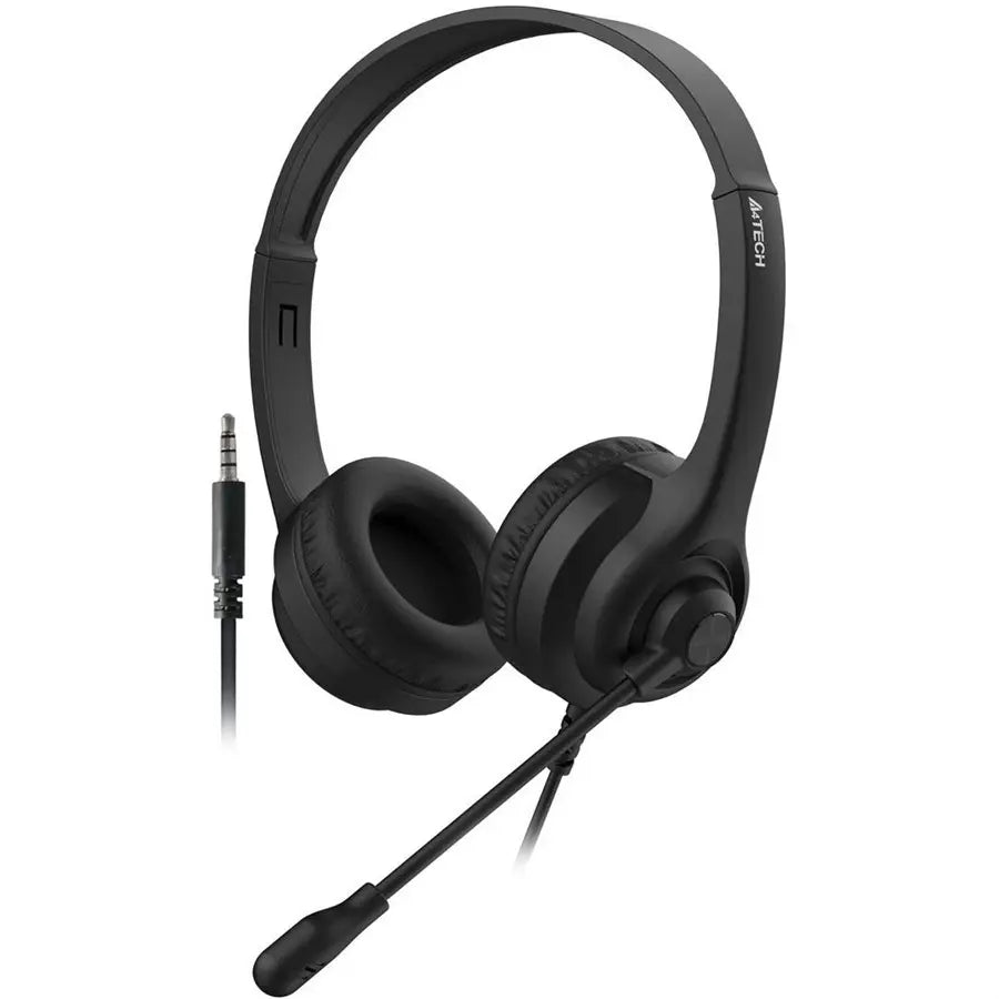 A4Tech HS-8i Stereo Headset - 3.5mm Single Pin Omni-Directional Mic | IT Store