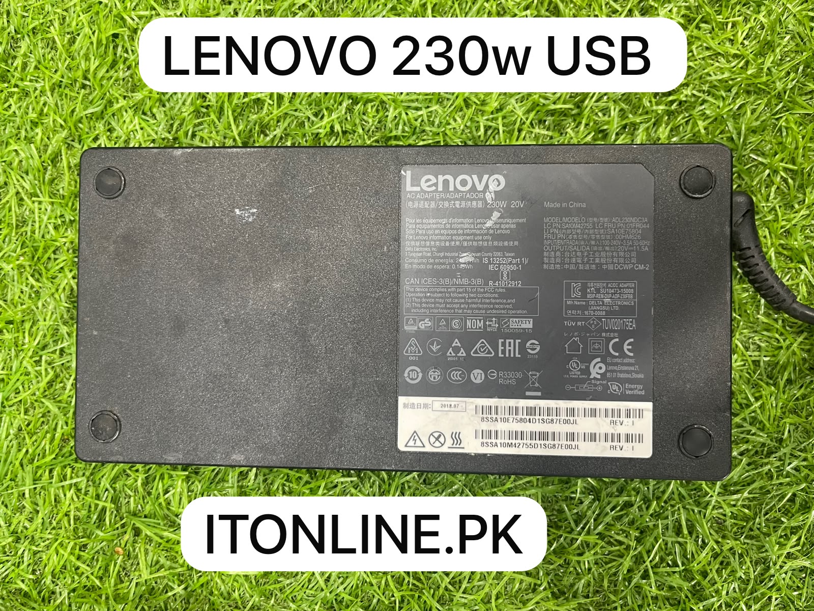 Lenovo ADL230NDC3A 230W Yellow Tip Laptop Charger Specs Rex City
