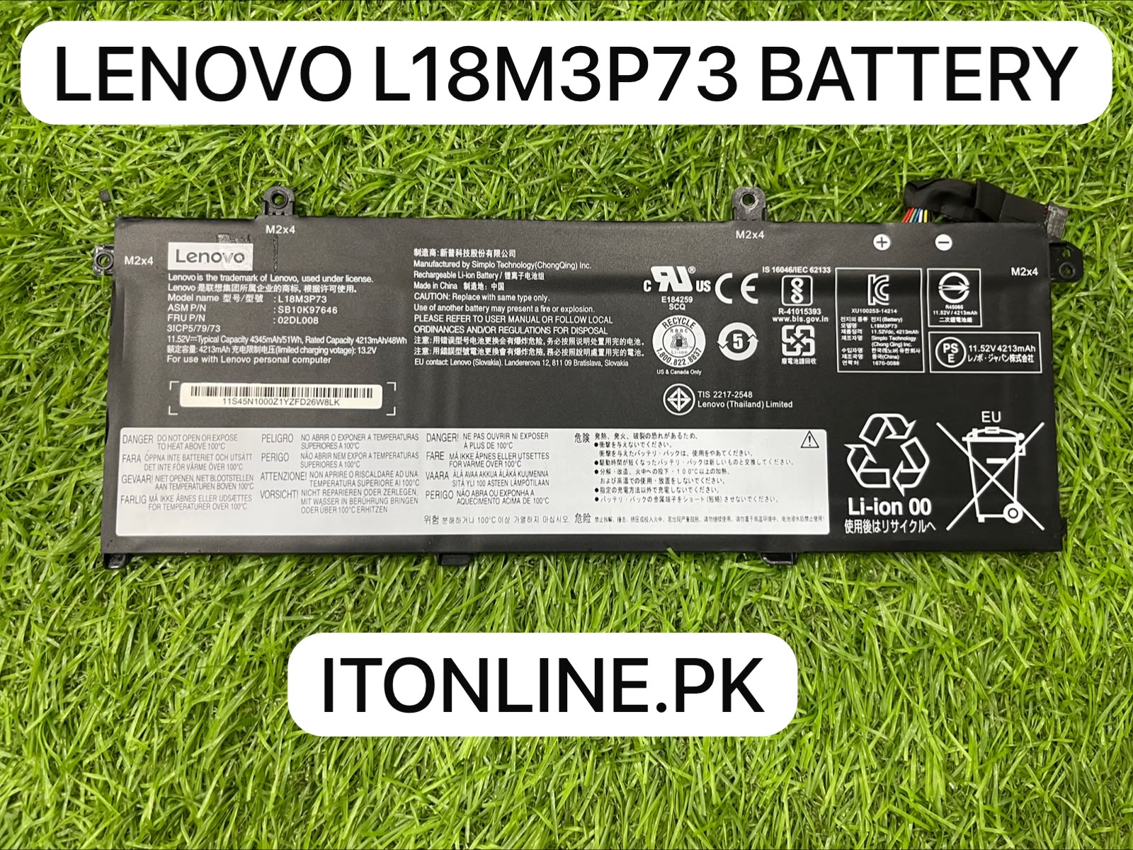 Best Quality Laptop Battery for Lenovo ThinkPad P43s Online Pakistan
