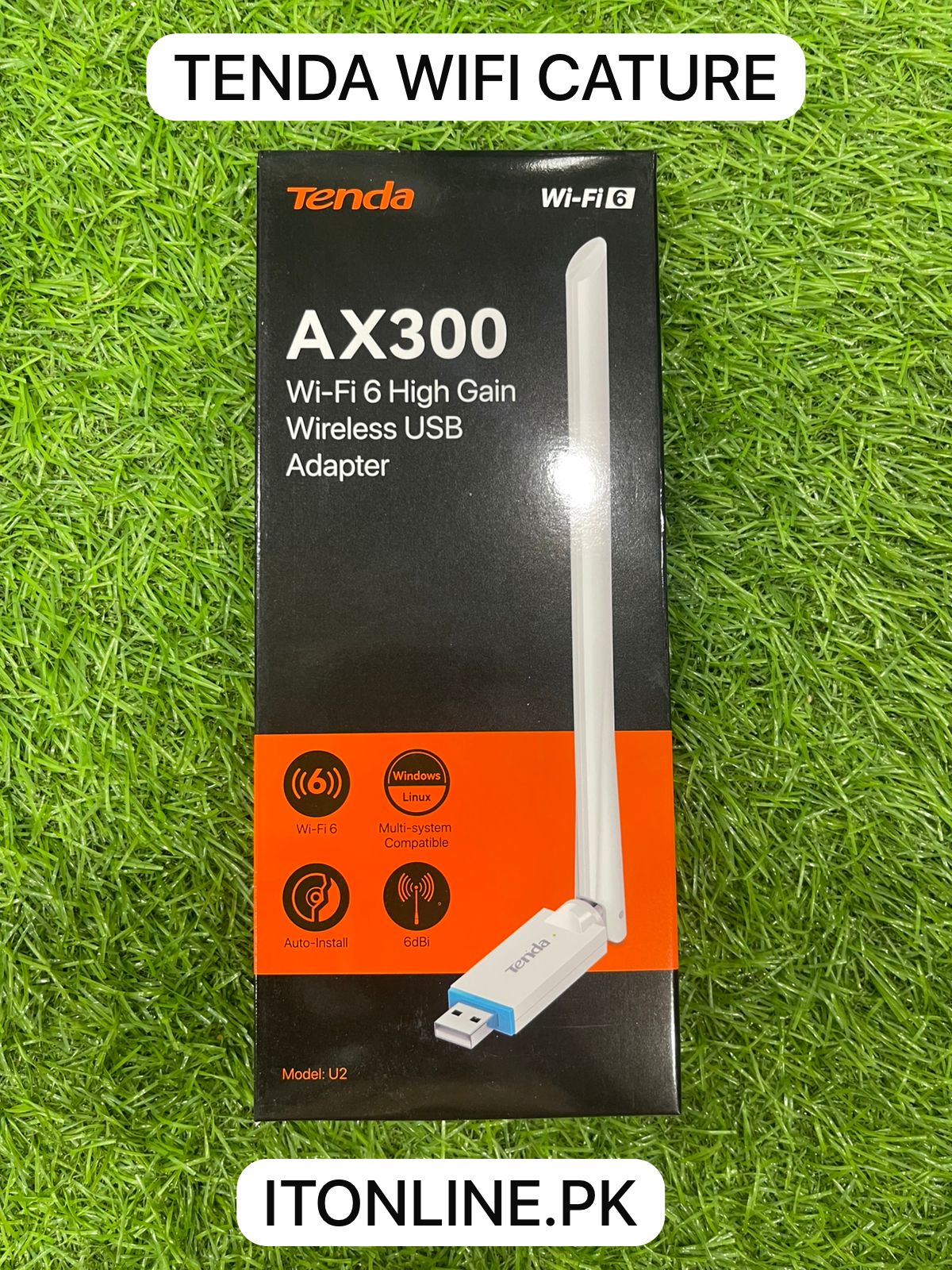 Original Tenda U2 AX300 High Gain 6dBi Antenna USB Wifi Faisalabad