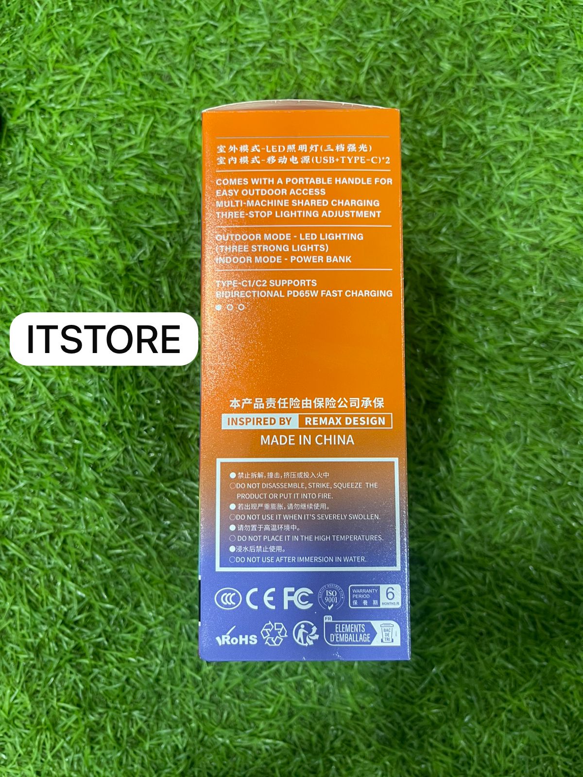 Remax Fluorite Series FP-3 Power Bank Specs and Box Details Rex City I.T. STORE
