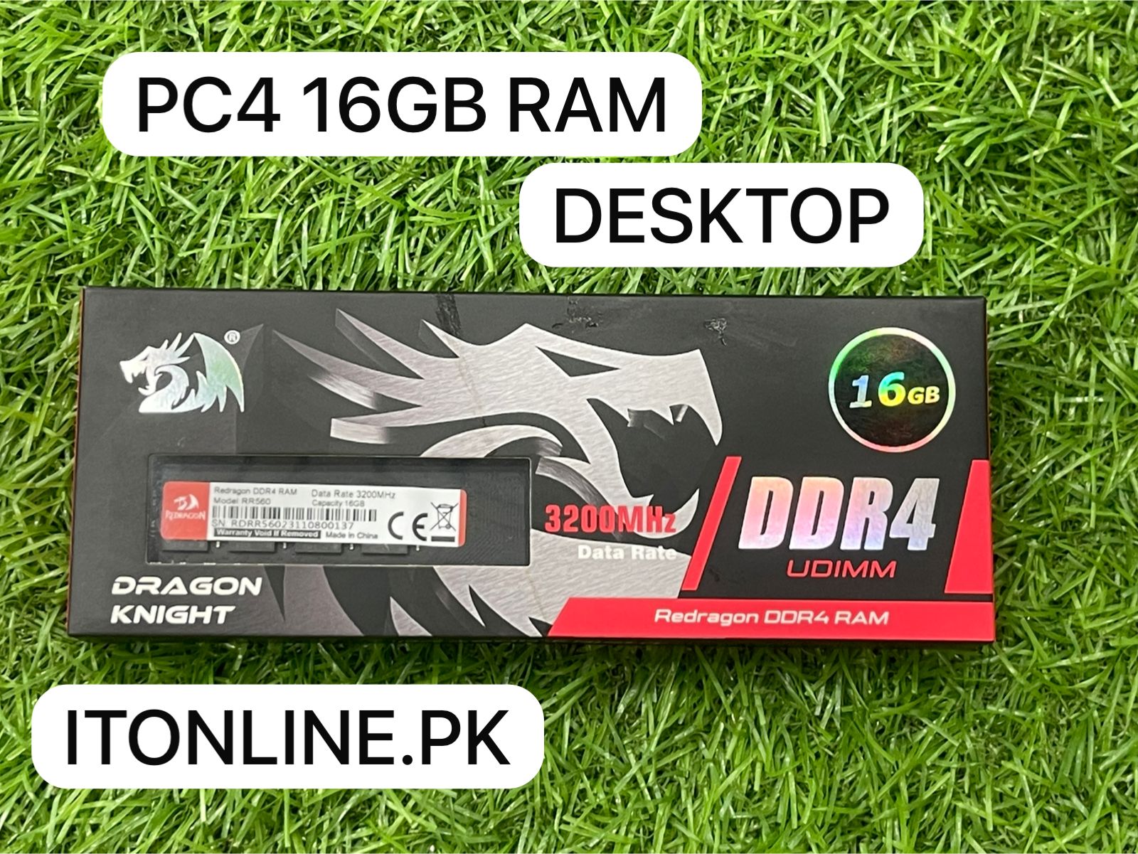Redragon Dragon Knight 16GB DDR4 3200MHz Desktop RAM Price in Pakistan I.T. STORE