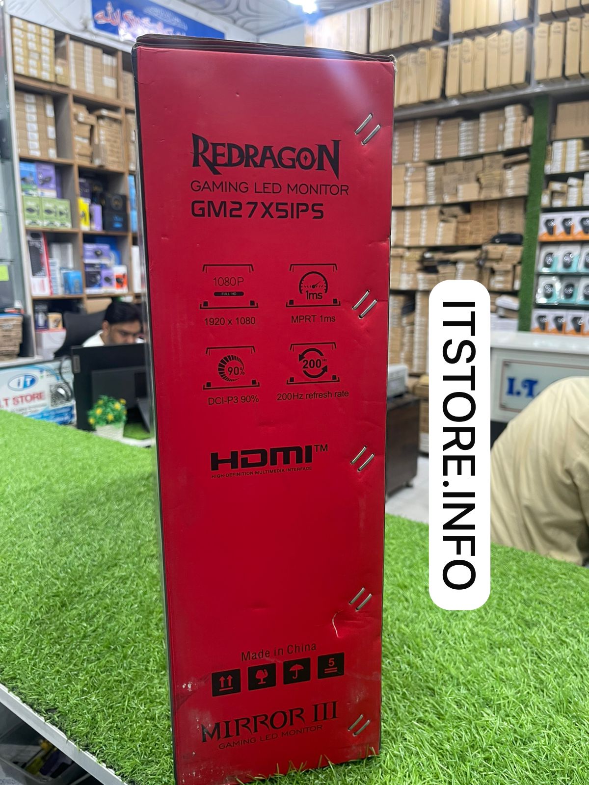 Redragon GM27X5IPS 1ms MPRT Fast Response Gaming Display I.T. STORE