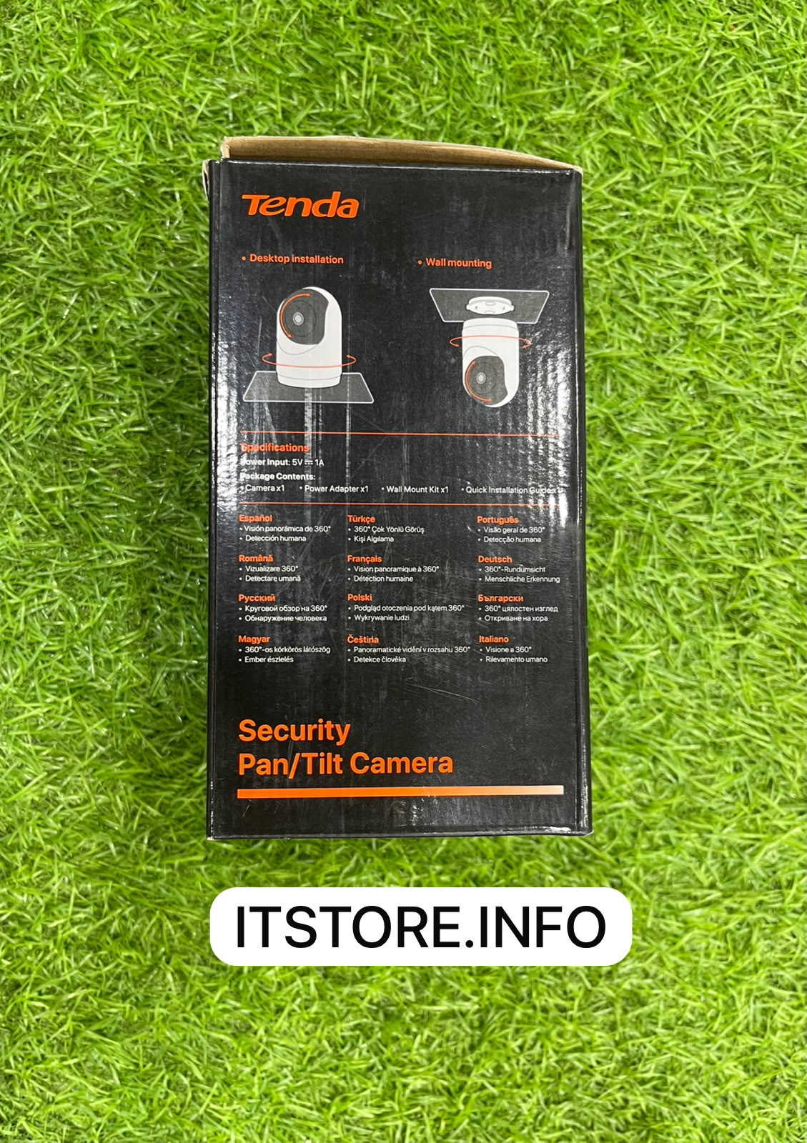 Tenda CP3 Smart Security Camera 360 Degree View Specs Rex City I.T. STORE
