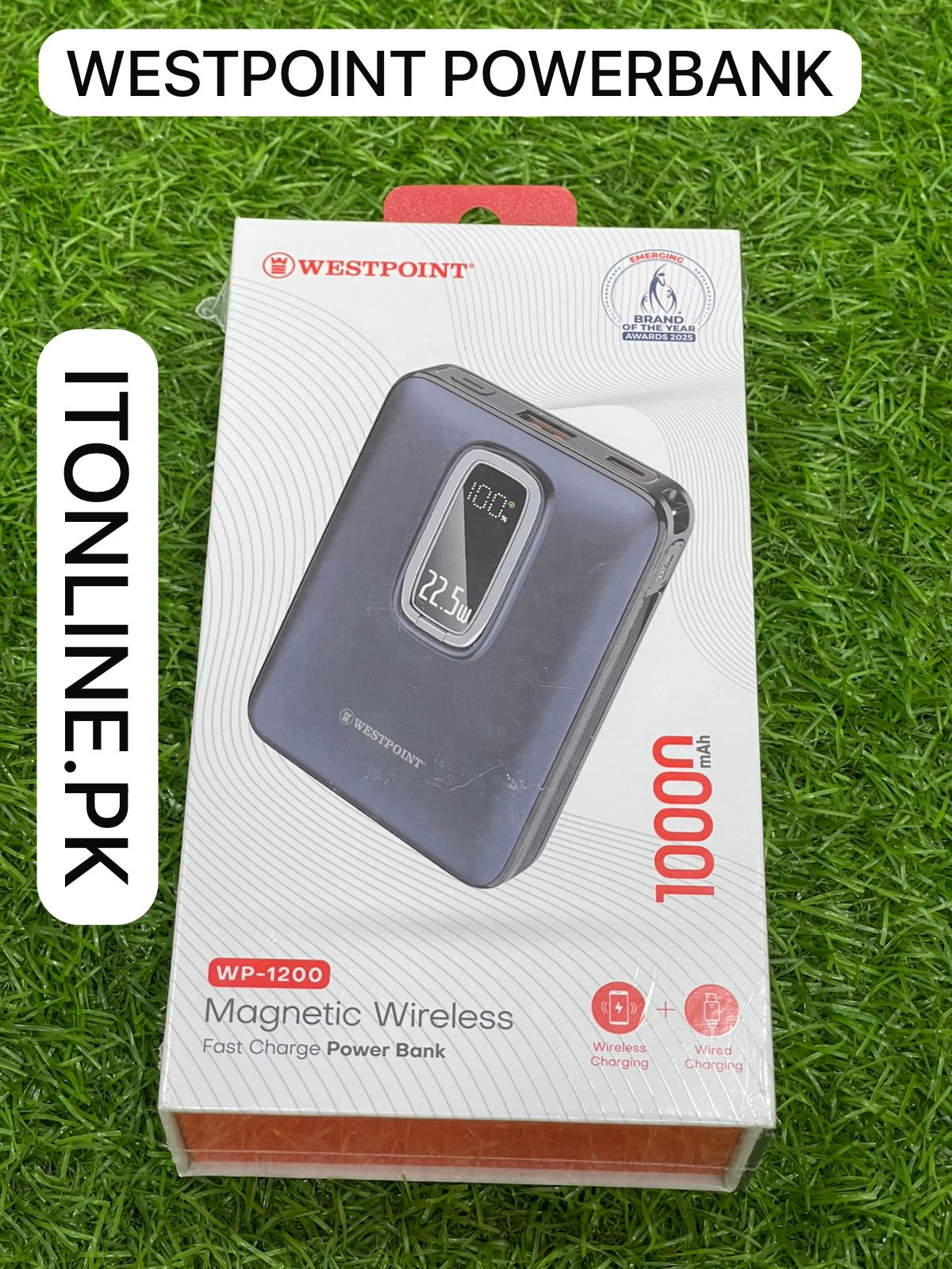 Westpoint WP-1200 10000mAh Magnetic Wireless Power Bank Price in Pakistan I.T. STORE