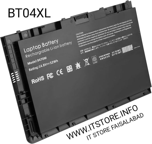 Laptop Battery for HP EliteBook Folio 9470 9470M 9480M BT04XL HSTNN-IB3Z HSTNN-DB3Z HSTNN-I10C BA06 687517-1C1 687945-001