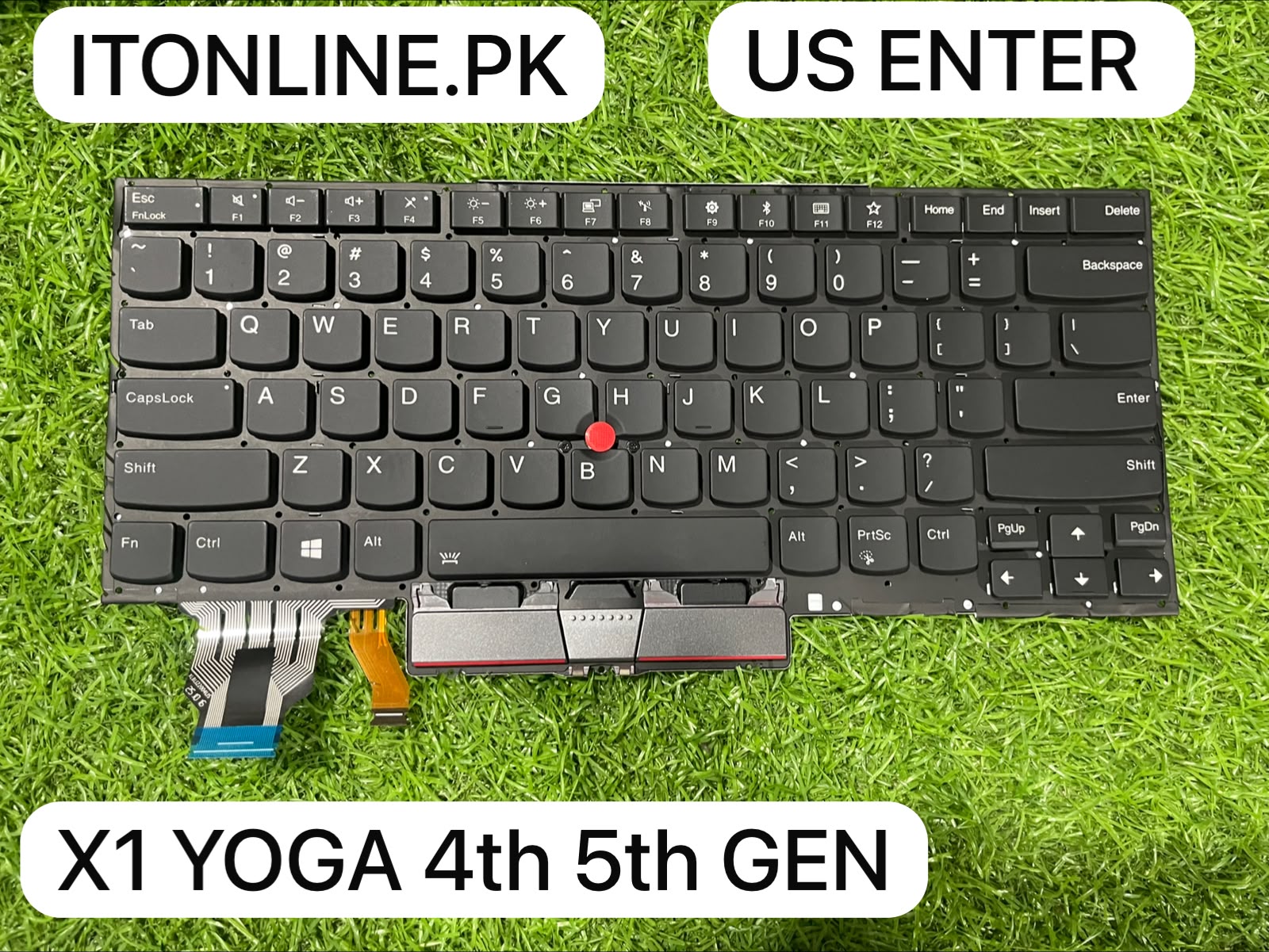 lenovo x1 yoga 4th gen us layout keyboard backplate rexcity faisalabad