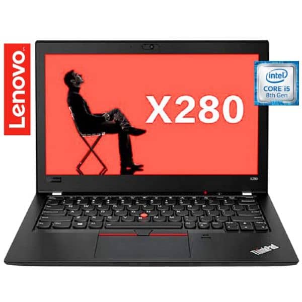 Lenovo ThinkPad X280 Core i5 8th Gen | 8GB RAM | 128GB SSD | 12.5″ FHD | Backlit Keyboard