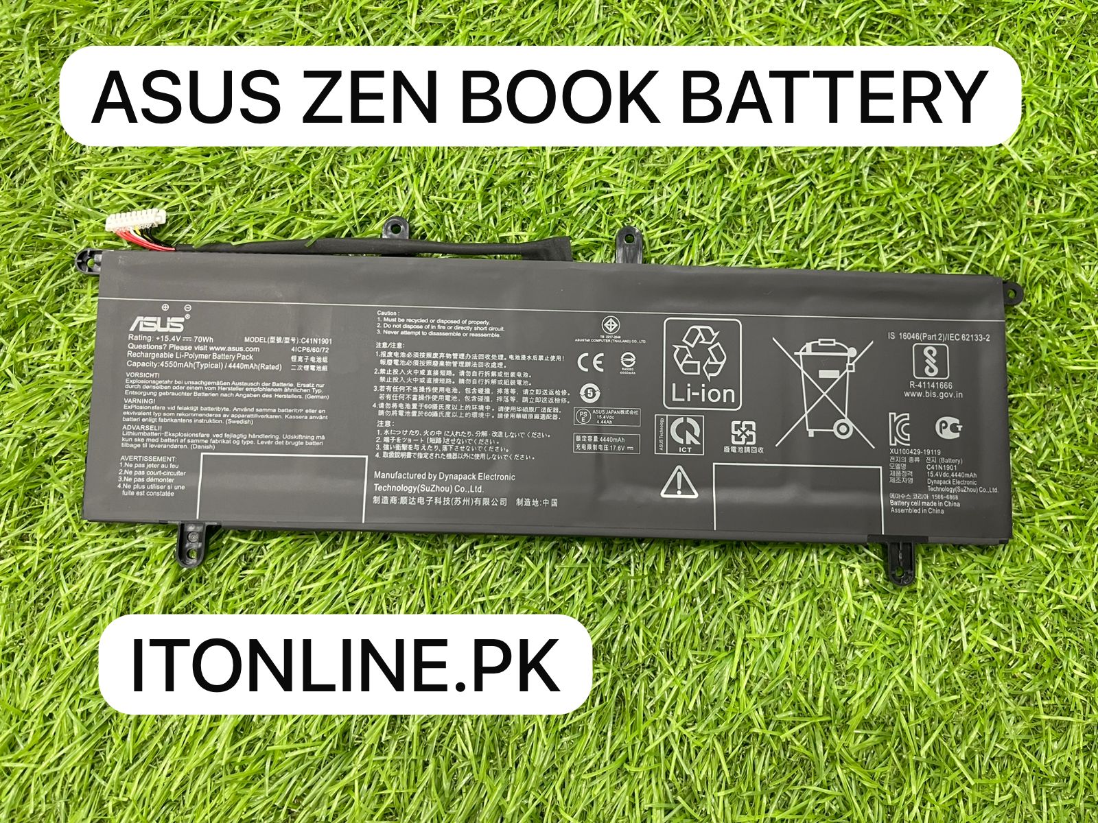 Asus ZenBook UX363 UX463 Battery C41N1901 Price in Pakistan I.T. STORE