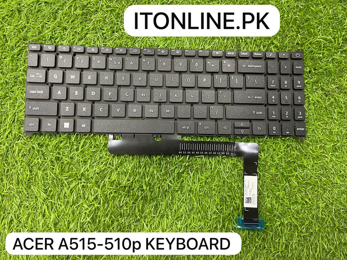 acer aspire a515 510p laptop keyboard back steel frame ribbon cable view itstore info
