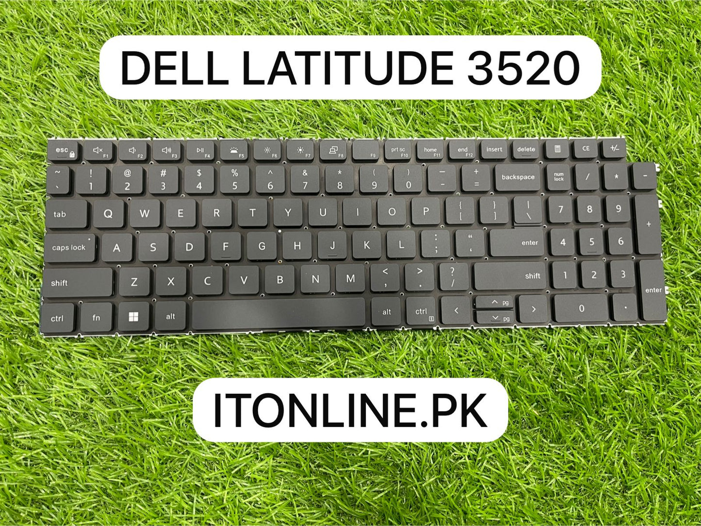 Dell Latitude 3520 Backlit Keyboard Full Layout with Numeric Keypad
