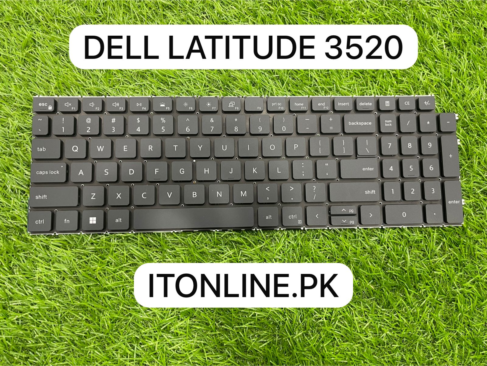 Dell Latitude 3520 Backlit Keyboard Full Layout with Numeric Keypad