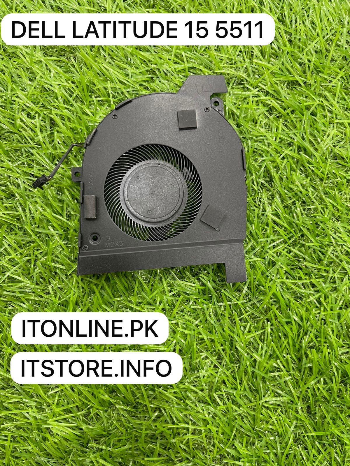 Dell Latitude 5511 and 5501 CPU Cooling Fan 0CVMC1 Front View