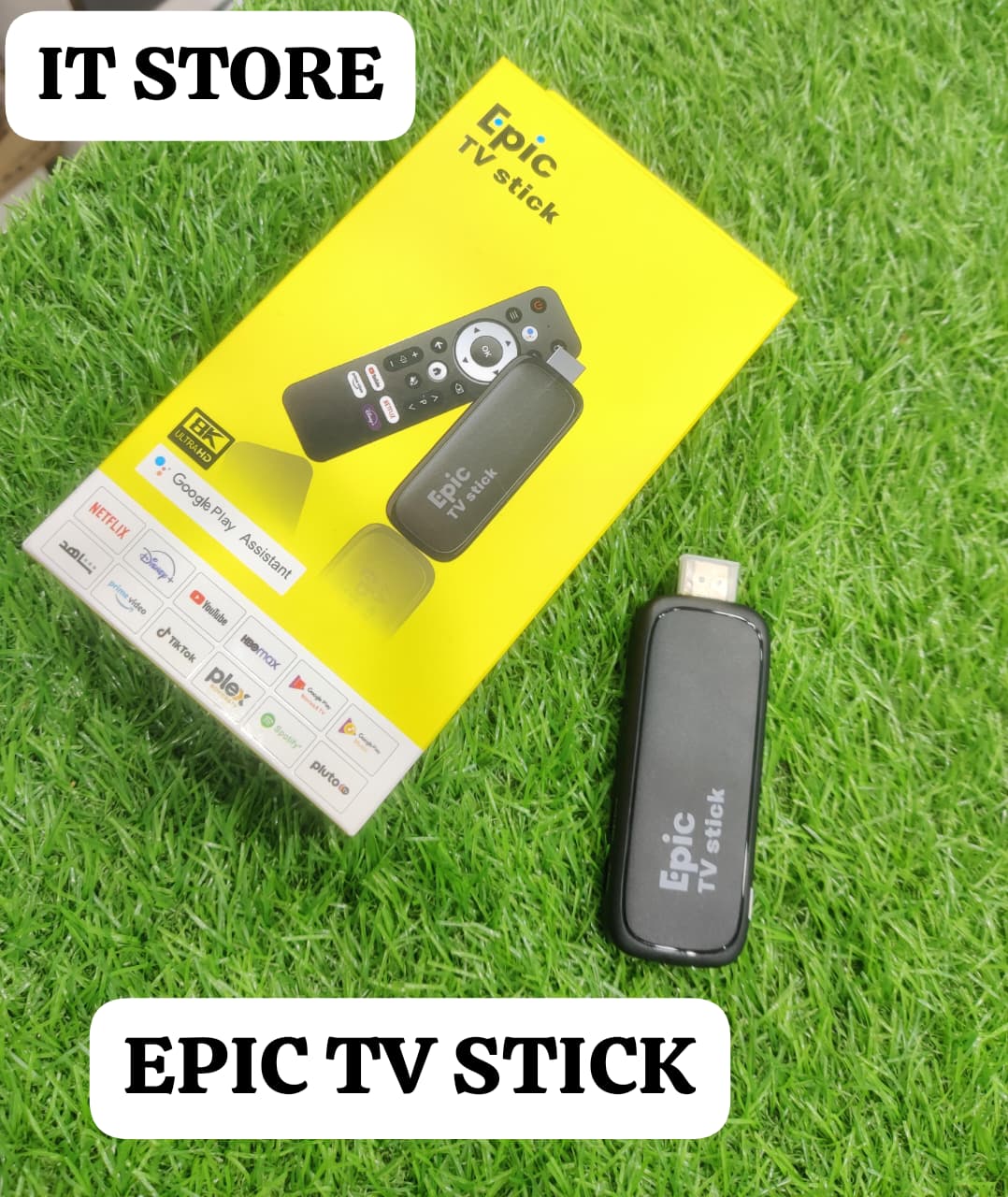 Epic Android 14.0 4K TV Stick Price at I.T. STORE Rex City Faisalabad