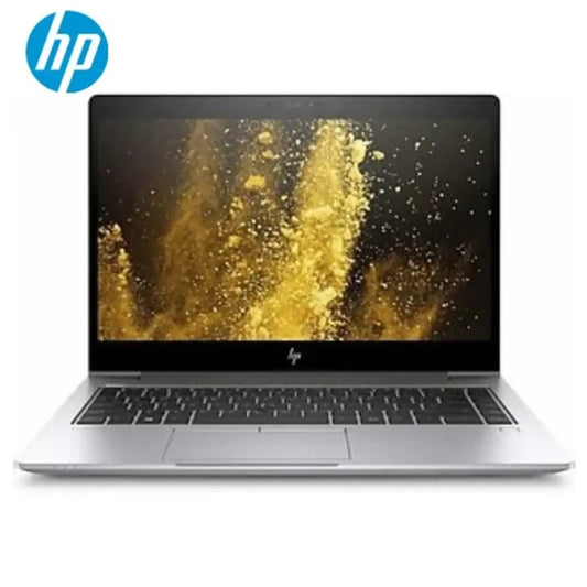 HP EliteBook 840 G5 Core i5 8th Generation Silver Metallic Laptop Front View