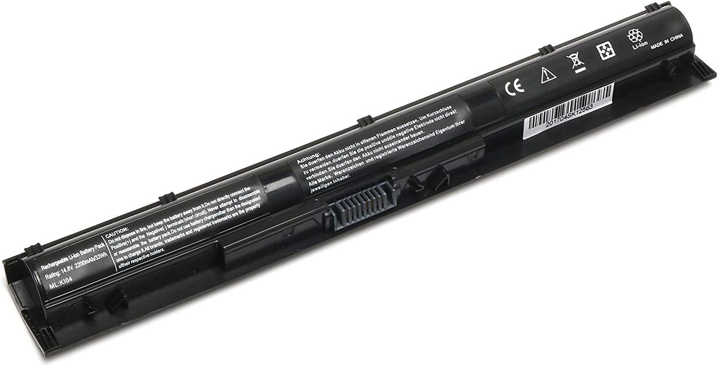 HP Pavilion KI04 Laptop Battery for 15-ab 17-g Front View