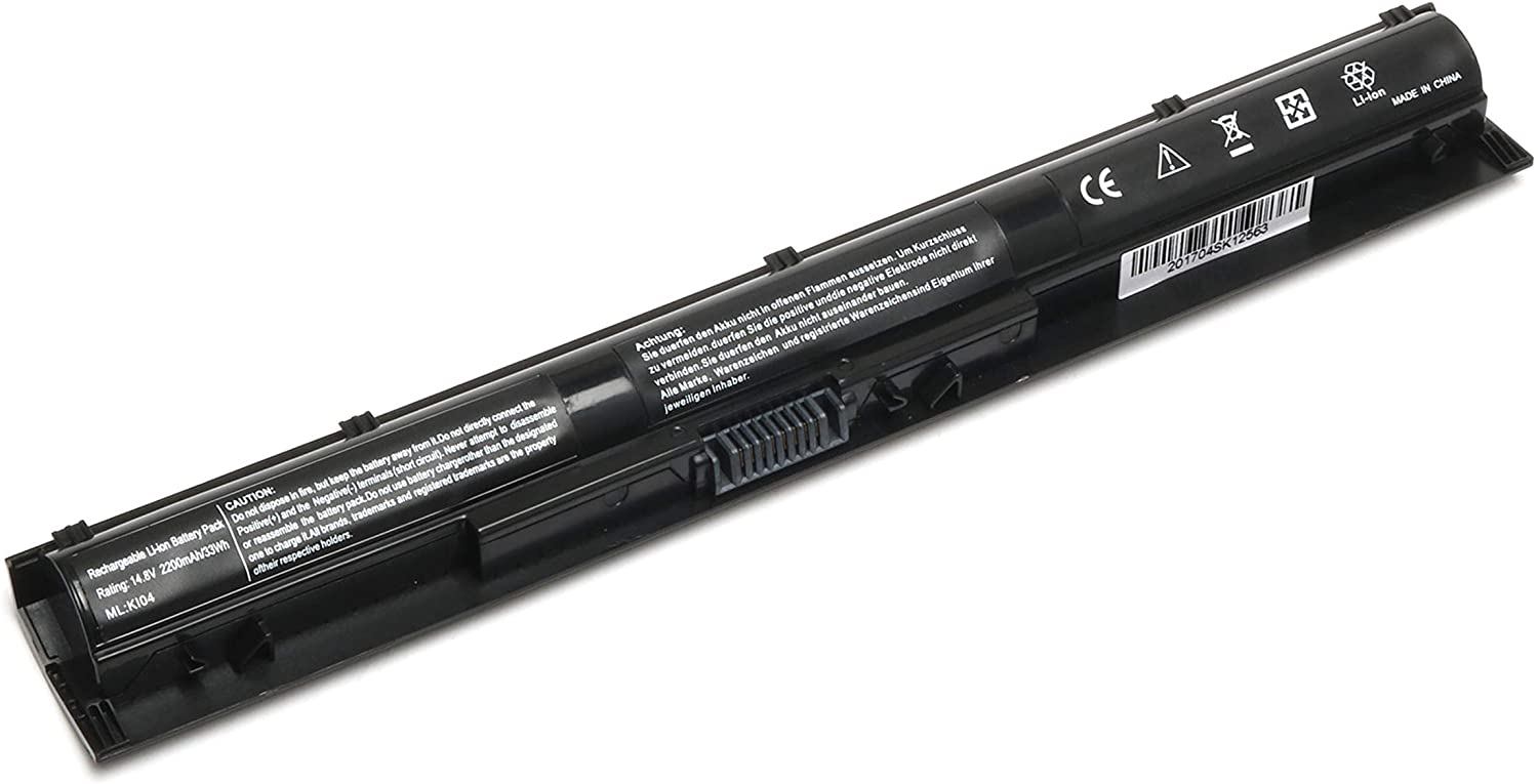 HP Pavilion KI04 Laptop Battery for 15-ab 17-g Front View