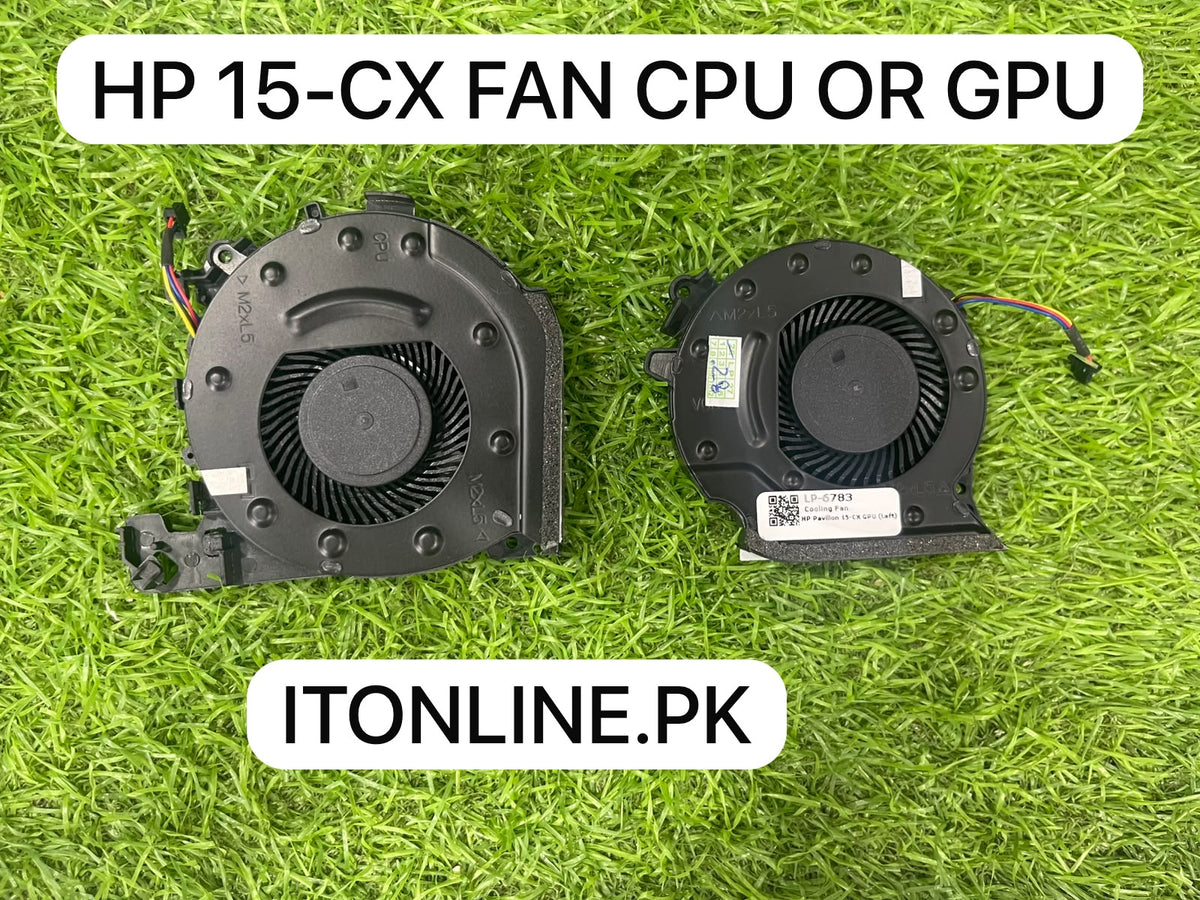 hp 15 cx cpu fan right and gpu fan left price in pakistan   